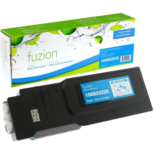 Fuzion Fuzion High Yield Laser Toner Cartridge - Alternative for Xerox X6600C - Cyan - 1 Each GSUGSX6600CNC