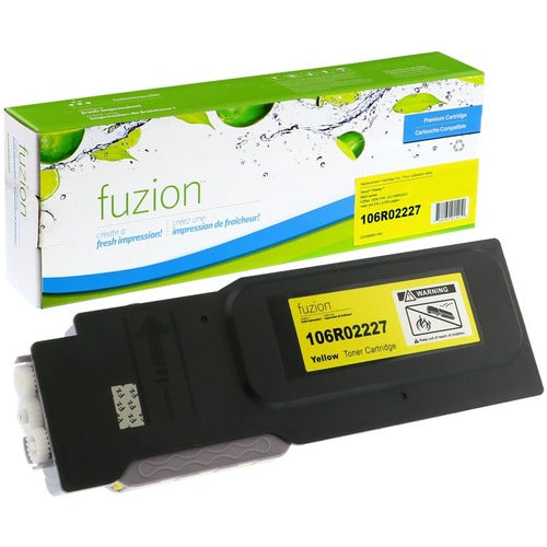 Fuzion Fuzion High Yield Laser Toner Cartridge - Alternative for Xerox X6600Y - Yellow - 1 Each GSUGSX6600YNC