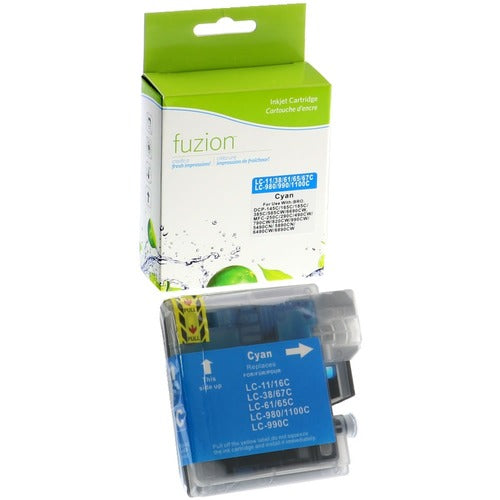 Fuzion Fuzion Inkjet Ink Cartridge - Alternative for Brother (LC61C) - Cyan Pack GSUIJLC61C