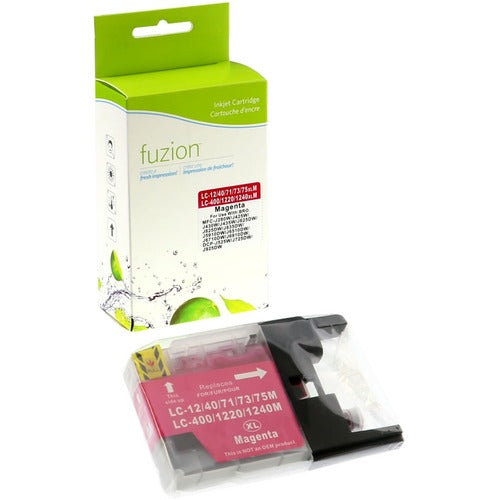 Fuzion Fuzion High Yield Inkjet Ink Cartridge - Alternative for Brother LC75 - Magenta - 1 Each GSUIJLC75M