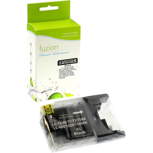 Fuzion Fuzion High Yield Inkjet Ink Cartridge - Alternative for Brother LC75 - Black - 1 Each GSUIJLC75K