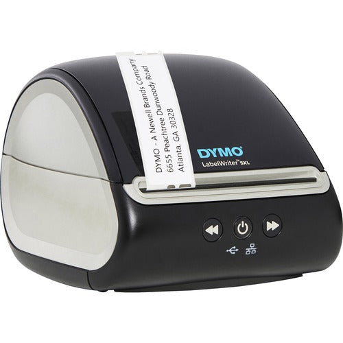 Dymo Dymo LabelWriter 5XL Direct Thermal Printer - Monochrome - Label Print - Ethernet - USB - Black DYM2112554