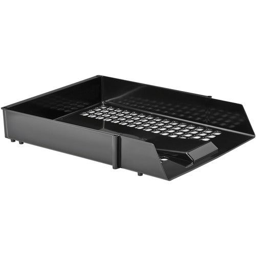 Deflecto Deflecto AntiMicrobial Industrial Front-Load Tray DEF63905