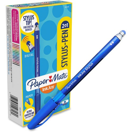 (1 Pen Only) Paper Mate Paper Mate 2-in-1 InkJoy Stylus Pen PAP1951349