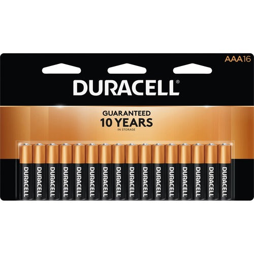 Duracell Coppertop Alkaline AAA Battery - MN2400 - DURMN2400B16Z