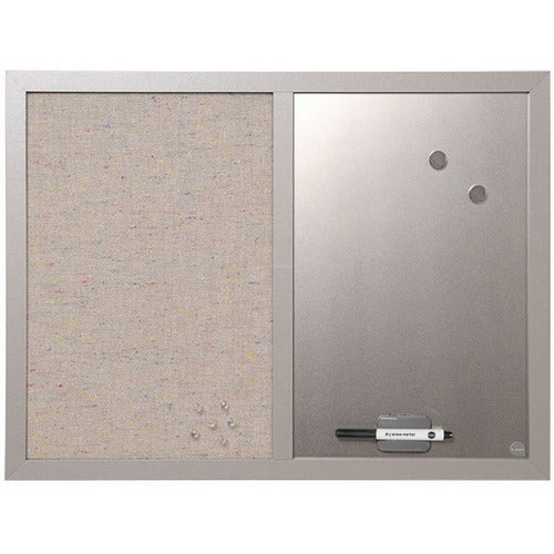 MasterVision MV Fabric/Dry-erase Bulletin Board - BVCMX04331608