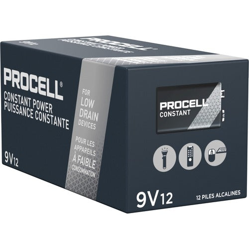 Duracell Procell Alkaline 9V Battery - PC1604 - DURPC1604BKD
