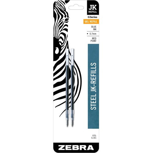 Zebra Pen G-301 JK Gel Stainless Steel Pen Refill - ZEB88122