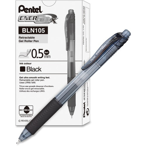 Pentel EnerGel-X Retractable Gel Pens - PENBLN105A