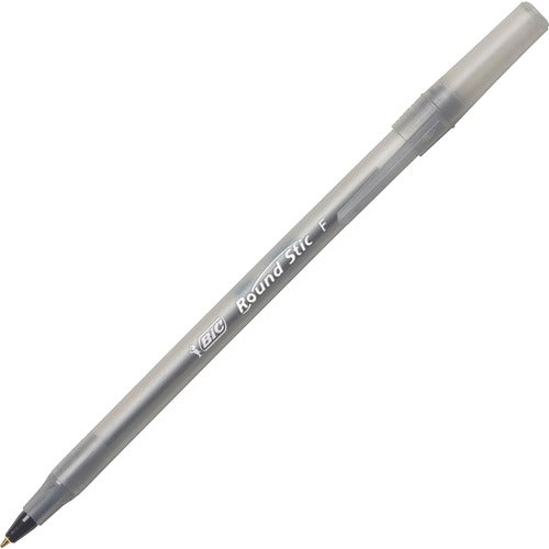 BIC Round Stic Ballpoint Pens - BICGSF11BK