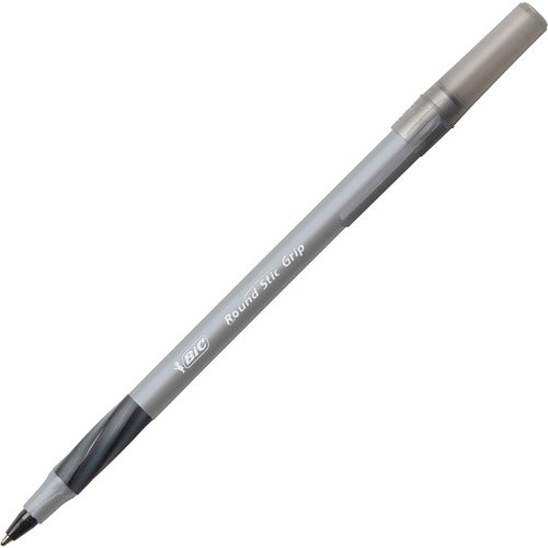 BIC Fine Point Round Stic Pens - BICGSFG11BK