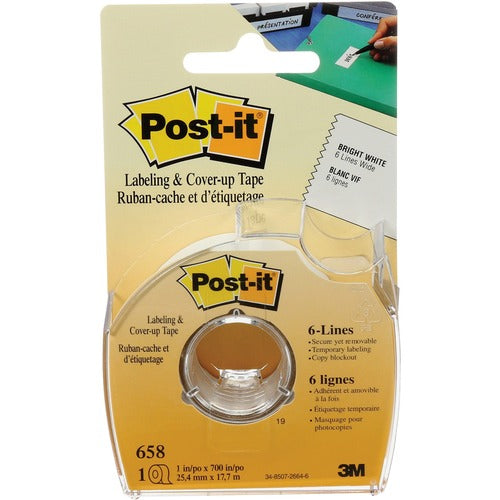 Post-it&reg; Labeling/Cover-up Tape - MMM658