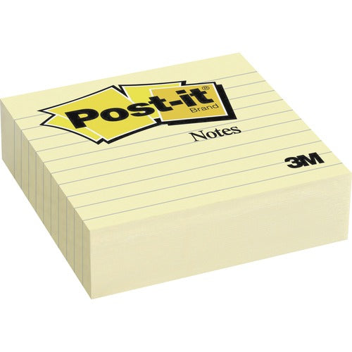 Post-it&reg; Notes Original Lined Notes - MMM675YL