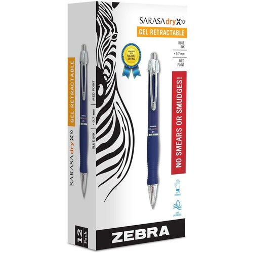 Zebra Pen Wide GR8 Gel Retractable Pens - ZEB42620