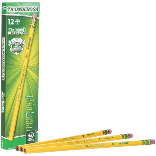 Ticonderoga Wood-Case Pencils - DIX13881