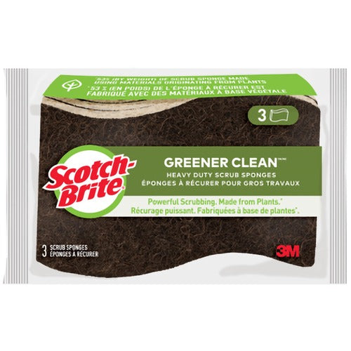 Scotch-Brite Scotch-Brite Greener Clean Scrub Sponge MMM87033CA