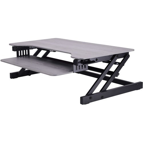 Rocelco Rocelco DADRG - Sit Stand Desk Riser RCLRDADRG  FRN