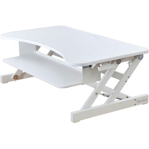 Rocelco Rocelco DADRW - Sit Stand Desk Riser RCLRDADRW  FRN