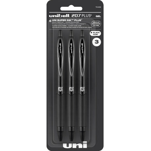 uniball&trade; uniball&trade; 207 Plus+ Retractable Gel Pens UBC70456