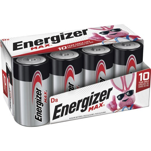 Energizer Max Alkaline D Batteries - EVEE95FP8