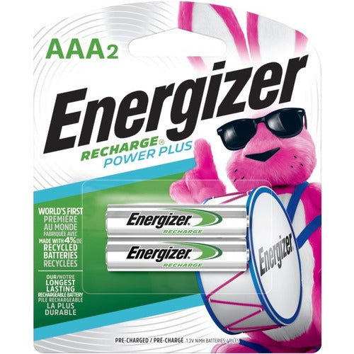Energizer AAA Rechargeable Nickel Metal Hydride Battery - EVENH12BP2
