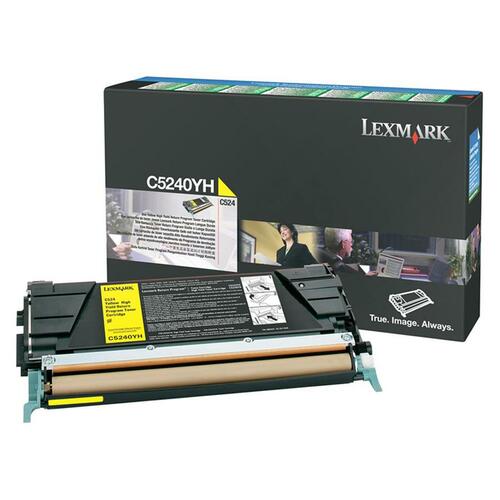 Lexmark Original Toner Cartridge - LEXC5240YH