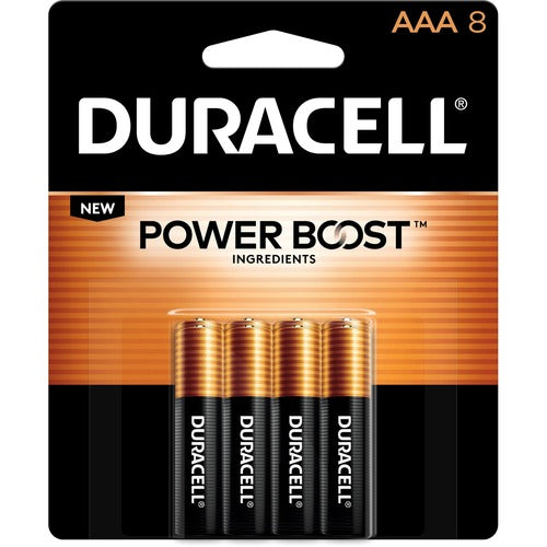 Duracell Coppertop Alkaline AAA Battery - MN2400 - DURMN2400B8Z