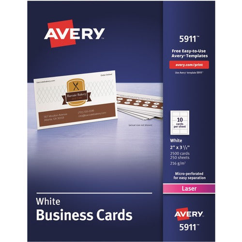 Avery&reg; Laser Business Card - AVE5911