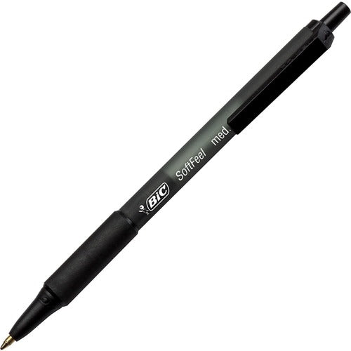 BIC SoftFeel Retractable Ball Pens - BICSCSM11BK