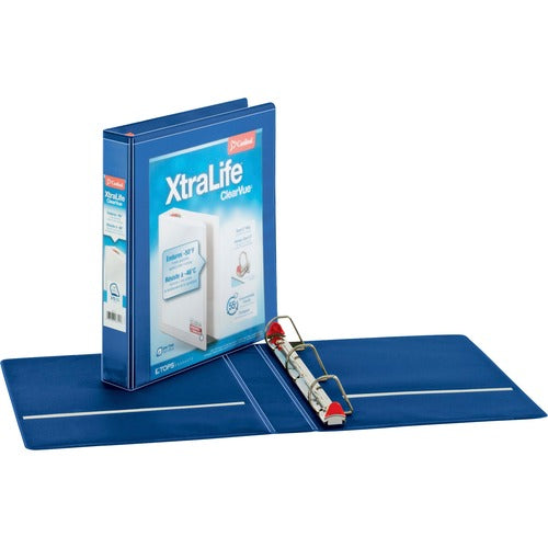 Cardinal Xtralife ClearVue Locking Slant-D Binders - CRD26312