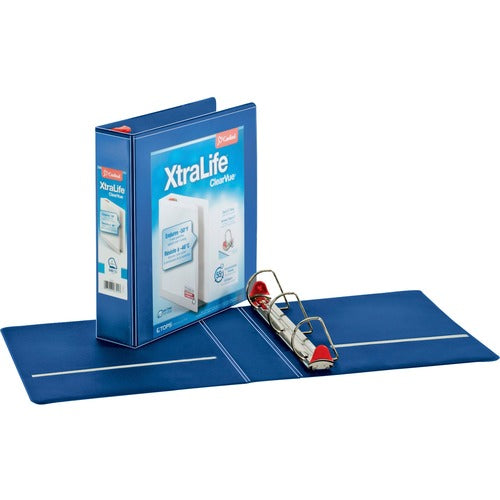 Cardinal Xtralife ClearVue Locking Slant-D Binders - CRD26322