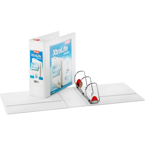 Cardinal Xtralife ClearVue Locking Slant-D Binders - CRD26340