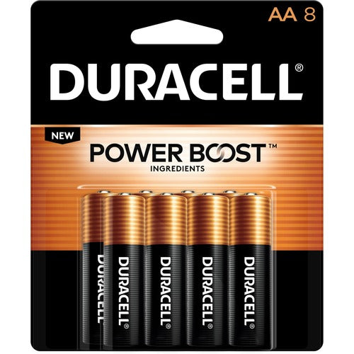 Duracell Coppertop Alkaline AA Battery - MN1500 - DURMN1500B8Z