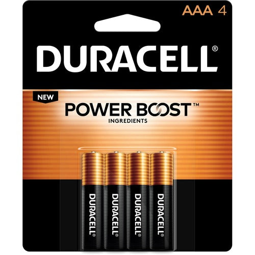 Duracell Coppertop Alkaline AAA Battery - MN2400 - DURMN2400B4Z