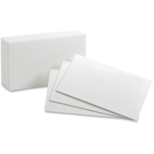 Oxford Blank Index Cards - OXF50