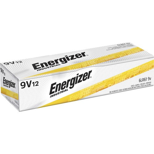 Energizer Industrial Alkaline 9V Batteries - EVEEN22