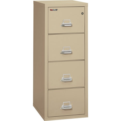 FireKing Insulated Deep File Cabinet - 4-Drawer - FIR42125CPA