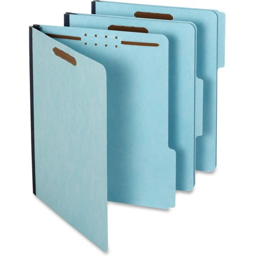 Pendaflex Pendaflex 1/3 Tab Cut Letter Recycled Classification Folder PFX615F213BLU