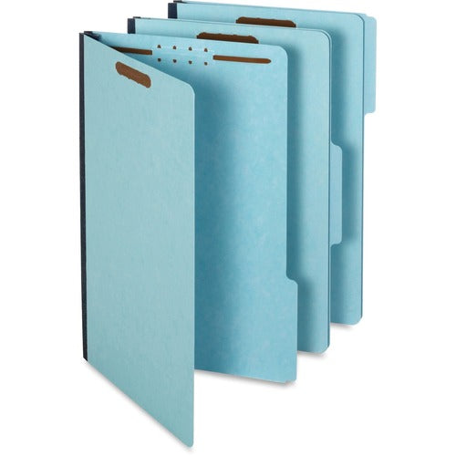 Pendaflex Pendaflex 1/3 Tab Cut Legal Recycled Classification Folder PFX616F213BLU