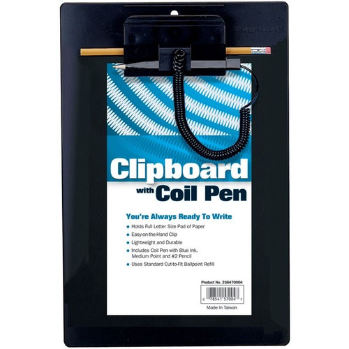 MMF Clipboard with Coil Pen - MMF258470004