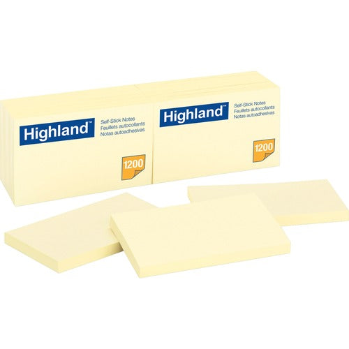 Highland Self-sticking Notepads - MMM6559