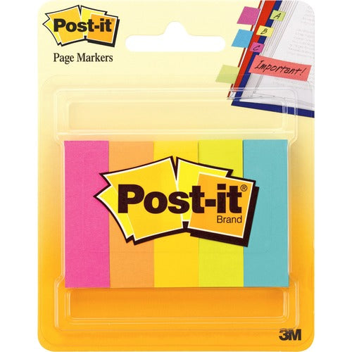 Post-it&reg; Page Markers - 1/2"W - MMM6705AN