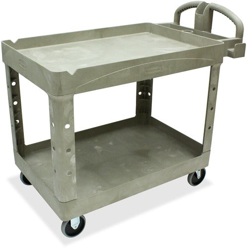 Rubbermaid Commercial Two Shelf Service Cart - RUB452088BG
