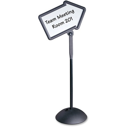 Safco Write Way Dual-sided Directional Sign - SAF4173BL