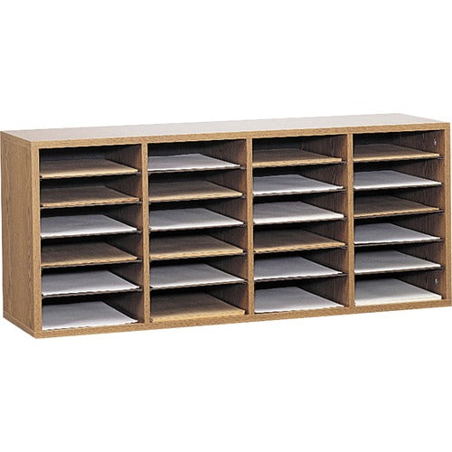 Safco Adjustable Shelves Literature Organizers - SAF9423MO  FRN