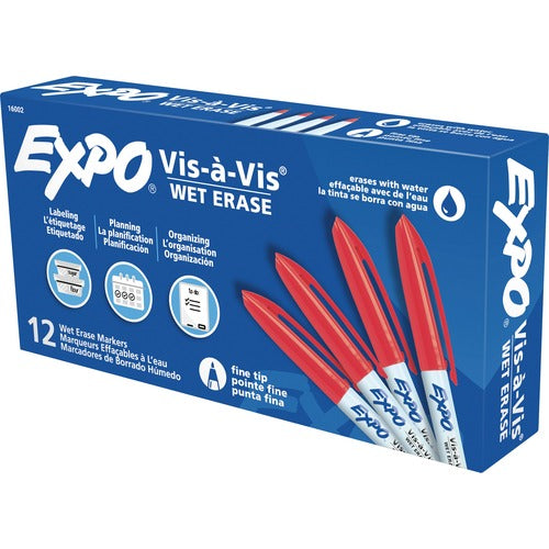 Expo Expo Vis-A-Vis Wet-Erase Markers SAN16002