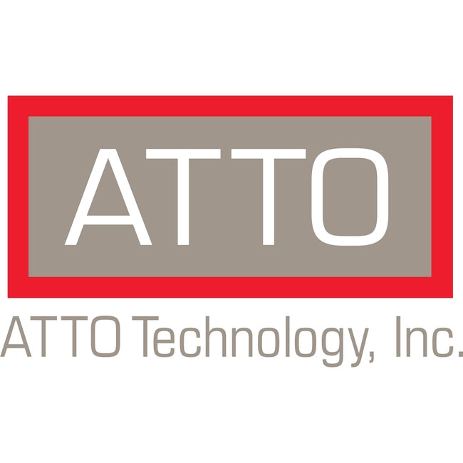 ATTO 40Gb-s Thunderbolt 3 (2-port) to 12Gb-s SAS-SATA (8-Port) Adapter