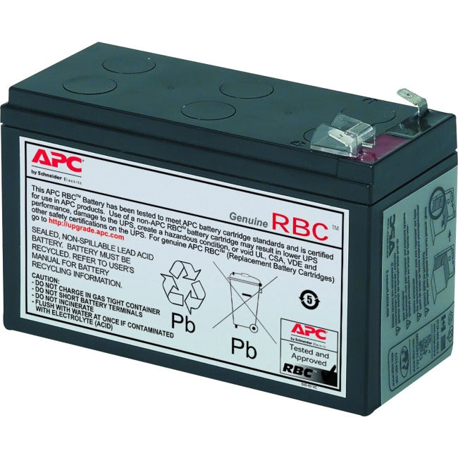 APC by Schneider Electric 7Ah UPS Replacement Battery Cartridge