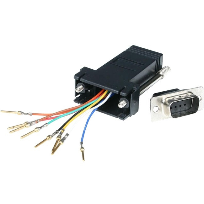 StarTech.com StarTech.com DB9 to RJ45 Modular Adapter - M-F - Serial adapter - DB-9 (M) - RJ-45 (F)