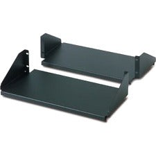 Dell EMC Double Sided Fixed Shelf for 2-Post Rack 250 lbs Black